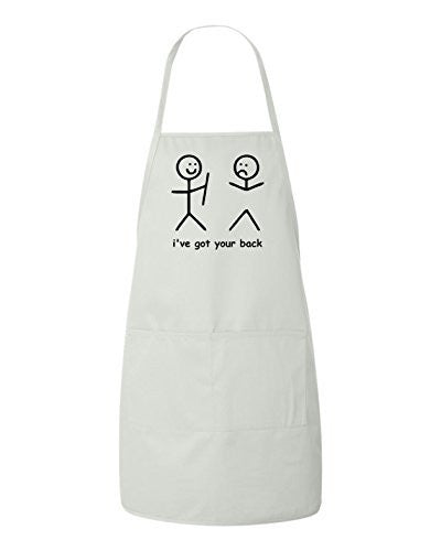 i've got your back Funny Apron by BeeGeeTees®