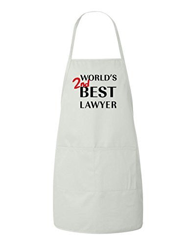 World's 2nd Best Lawyer Better Call Saul Goodman Breaking Bad Funny BBQ Apron by BeeGeeTees®