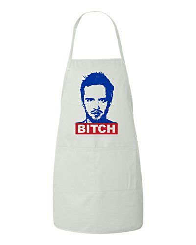 Bitch Breaking Bad Funny BBQ Apron by BeeGeeTees