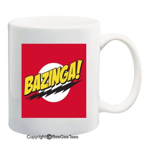 BAZINGA - 11 oz Mug by BeeGeeTees 09284