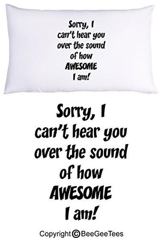 The AWESOME Pillowcase Collection by BeeGeeTees® (1 Queen Pillowcase)