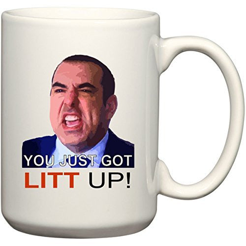 You Just Got Litt Up! Mouse Pad. by BeeGeeTees