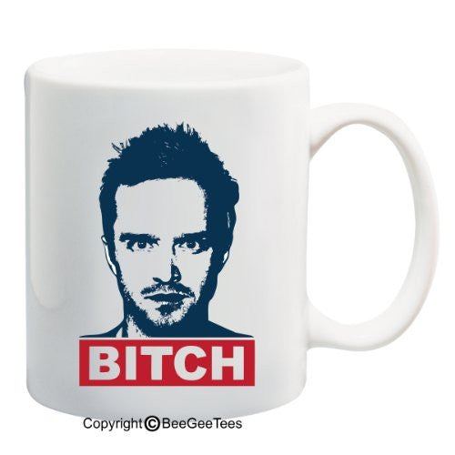 BITCH - Breaking Bad - Funny Coffee Mug or Tea Cup by BeeGeeTees