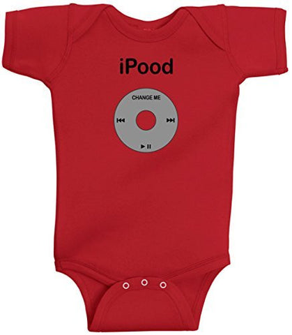 iPood Funny Romper One Piece by BeeGeeTees