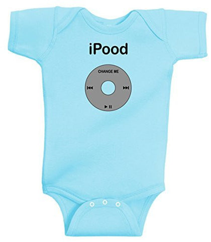 iPood Funny Romper One Piece by BeeGeeTees