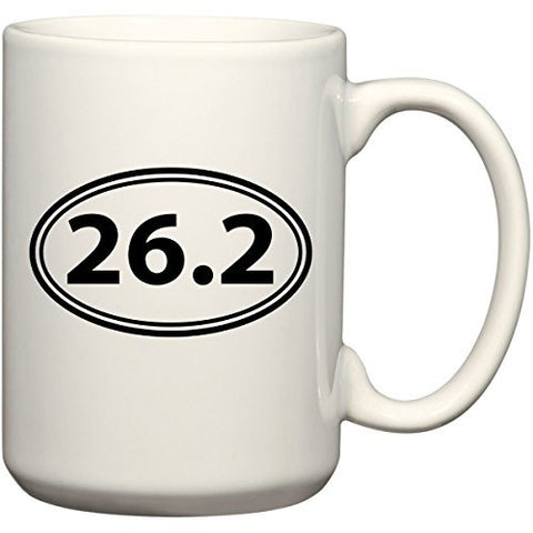 26.2 Full Marathon - Coffee Mug Office Tea Cup by BeeGeeTees