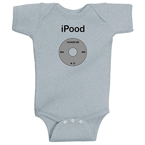 iPood Funny Romper One Piece by BeeGeeTees