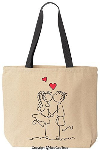 BeeGeeTees® "Forever In Love" Tote - Valentines Day Gift or Wedding Gift