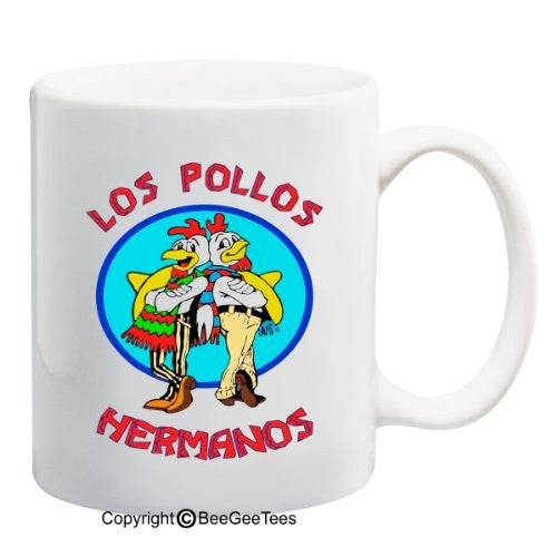 Los Pollos Hemanos - Funny 11 oz Mug. by BeeGeeTees 07661