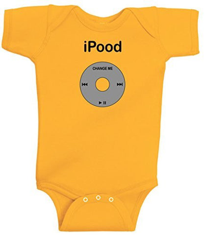 iPood Funny Romper One Piece by BeeGeeTees