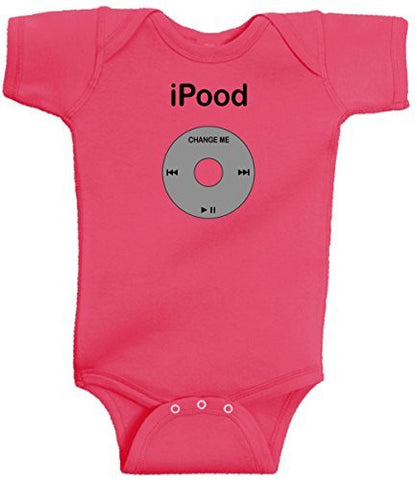 iPood Funny Romper One Piece by BeeGeeTees