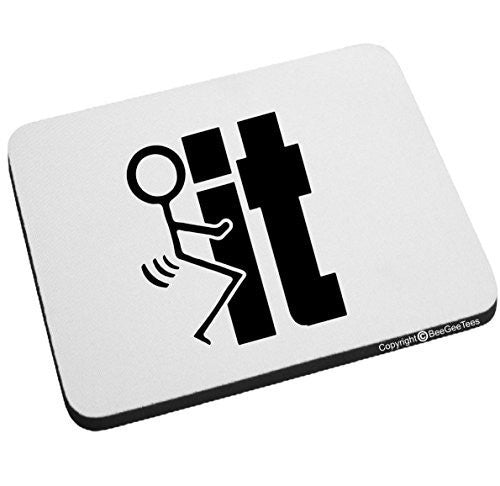 F#ck It Funny Mouse Pad by BeeGeeTees