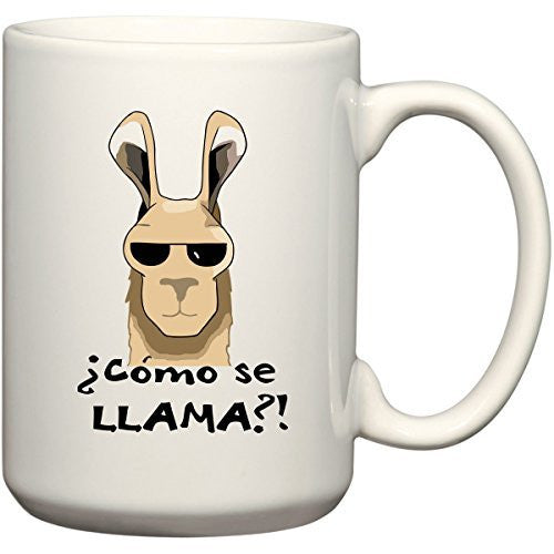 Como Se Llama 15 oz Funny USA Mug by BeeGeeTees