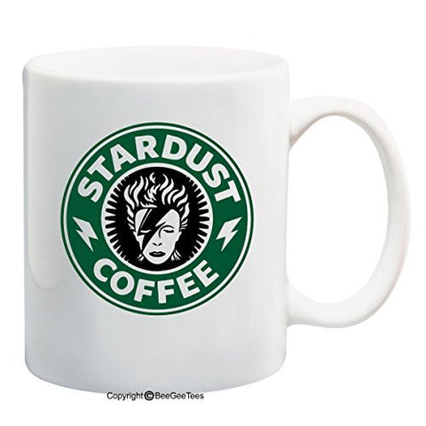 Stardust Coffee Mug by BeeGeeTees® David Bowie Inspired