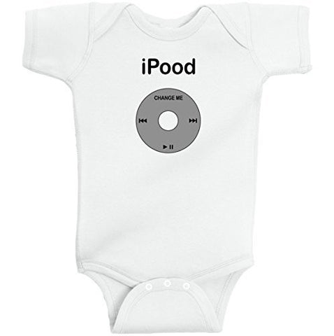 iPood Funny Romper One Piece by BeeGeeTees