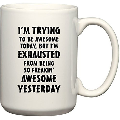 THE AWESOME MUG SERIES Coffee Mug or Tea Cup 11 oz or 15 oz by BeeGeeTees