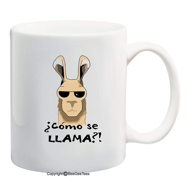 Como Se Llama 11 oz Funny USA Mug by BeeGeeTees